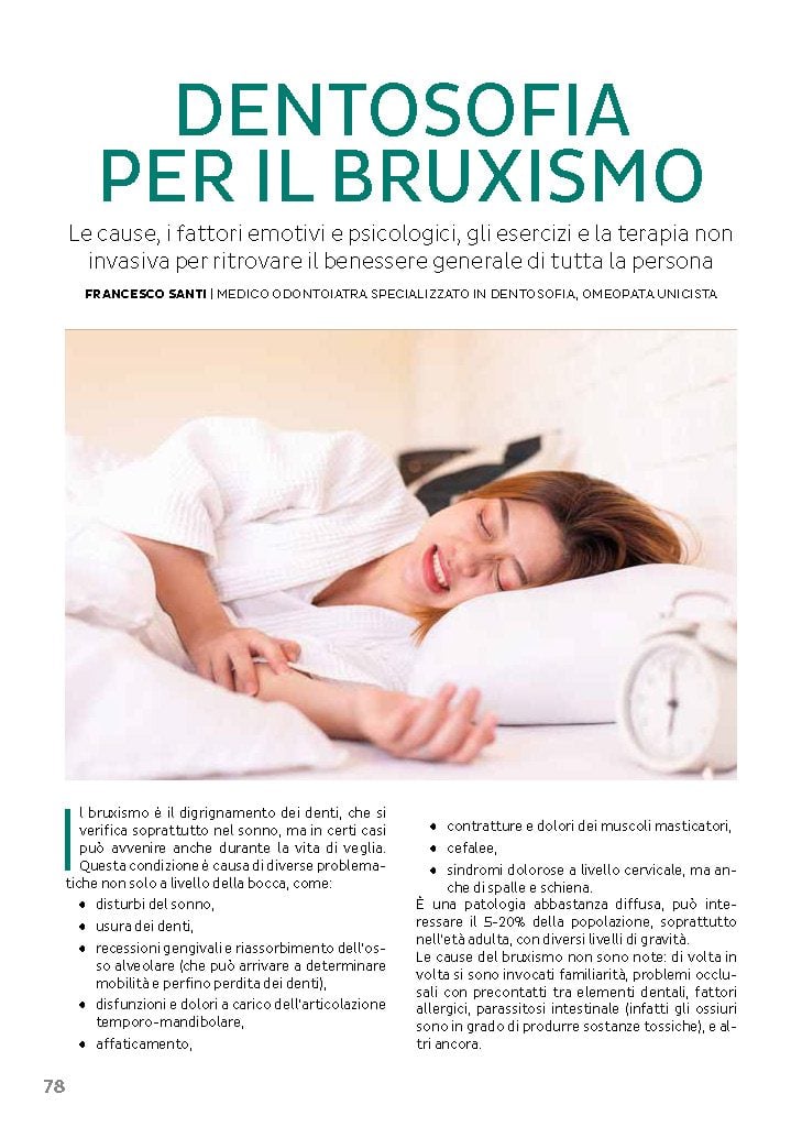 Bruxismo — approccio integrato