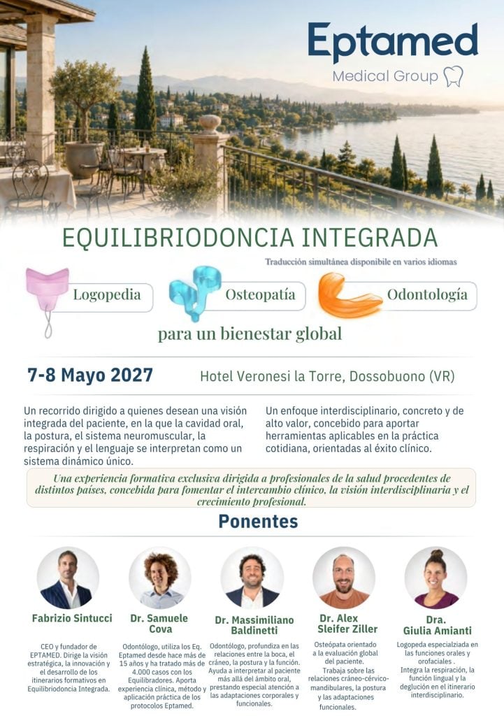 Odontología integrada Equilibriodonzia, 7-8 de mayo de 2027, Dossobuono