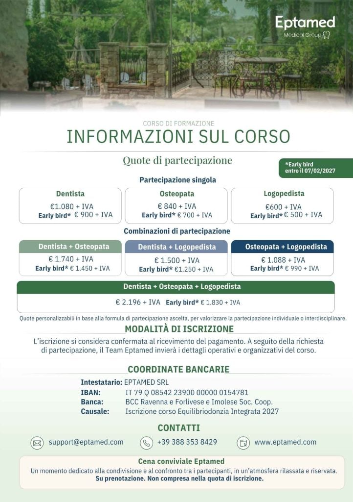 Equilibriodonzia integrata 7-8 Maggio 2027, Dossobuono